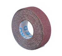 Rouleau de papier abrasif durable, parfait pour l'élimination de la rouille et la réparation de surface, rouleau de papier abrasif, large application, 25 mm x 6 m