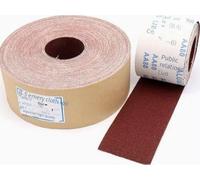 Rouleau de papier abrasif en oxyde d'aluminium 9,6 cm x 75 m - Grain 80-600 for le polissage du bois, du métal et de l'automobile(240grit)