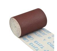 Rouleau de papier abrasif flexible 100 mm x 5 m pour polissage du bois (120#)