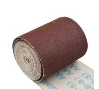 Rouleau de papier abrasif flexible pour outils de polissage du bois Grain 80-600 Largeur 100 mm 5 m