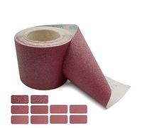 Rouleau de papier abrasif prêt à l'emploi, 11,4 cm par 10 m de long, papier abrasif (grain 80)