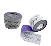 Rouleau de papier abrasif violet de 12 m avec crochet de grain 80-600, feuille abrasive multi-trous pour bois, métal, finition automobile, extraction de poussière, support de film flexible