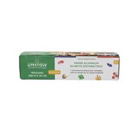 Rouleau de papier aluminium PRO 200 m × 29 cm avec boîte distributrice Le Pratique