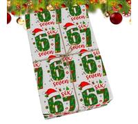 Rouleau de papier cadeau de Noël amusant 67 Meme pour anniversaire, Halloween, vacances, réveillon du Nouvel An, maison, famille, amis, enfants, garçons et filles