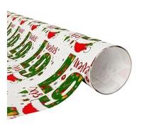 Rouleau de papier cadeau de Noël - Mini rouleau de papier cadeau amusant Six Seven Meme pour Noël Secret Santa & Gag Cadeaux 90/180/450 x 50 cm