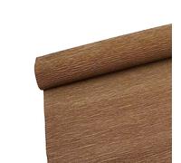 Rouleau de papier crépon de qualité supérieure pour la fabrication de fleurs chocolat,25 cm de Largeur, 2,5m de Longue