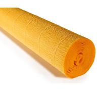 Rouleau de papier crépon italien de qualité supérieure, poids lourd, 140 g (plus de 40 couleurs) (jaune (976))