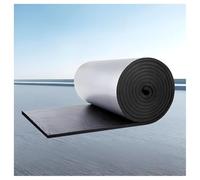 Rouleau De Papier D'aluminium Insonorisé，Rouleau d'isolation thermique en mousse d'aluminium autocollant et réfléchissant for sols，toits，portes de garage et camping-cars(30MM(THK),1*10m/3.2*32.8ft)