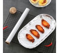 Rouleau de papier d'aluminium pour la cuisson, le barbecue et le stockage des aliments - 30 cm x 20 m - Très résistant - Passe au four - Argent (300 cm)