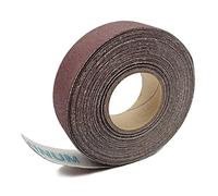 Rouleau de papier de verre 120 Grit 8m x 2,5 cm Toile d'émeri à l'oxyde d'aluminium Sable abrasif pour les meubles, le bois, la finition, le ponçage des métaux, le polissage des voitures