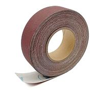 Rouleau de papier de verre 400 Grit 8m x 2,5 cm Toile d'émeri à l'oxyde d'aluminium Sable abrasif pour les meubles, le bois, la finition, le ponçage des métaux, le polissage des voitures