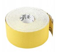 Rouleau de papier de verre jaune 50 mètres P100