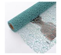 Rouleau de papier d'emballage en maille jacquard (4,57 m x 0,5 m) - Enveloppes de bouquet floral texturé pour fleurs fraîches, fleuriste de qualité supérieure et accessoires d'emballage cadeau (10