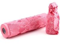 Rouleau de papier d'emballage en nid d'abeille rose 30 cm x 40 m 39,9 m - Emballage perforé - 1 rouleau de papier d'emballage en nid d'abeille pour l'emballage et le déplacement