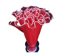 Rouleau de papier d'emballage fleurs en dentelle perles tulle
