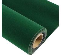 Rouleau de papier floqué de velours auto-adhésif pour tiroir à bijoux, tissu de velours pour meubles, loisirs créatifs et projets de bricolage Vert 44 x 300 cm