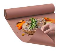Rouleau de Papier Kraft pour Barbecue, 30 m x 45 cm, Papier de Boucherie Rose, papier de Boucher de Qualité Alimentaire pour Fumage de Viande Poisson Grils d'Extérieur Usage Domestique