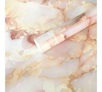 Rouleau de papier peint autocollant en vinyle, effet marbre élégant - 40 x 200 cm - pour cuisine, salle de bain, plan de travail - film de vinyle à dos collant, effet granit