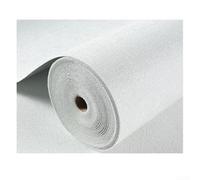 Rouleau de papier peint autocollant, imperméable, insonorisant et isolant thermique, idéal pour la décoration intérieure (murs, meubles), 50 x 300 cm (blanc)