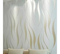 Rouleau de papier peint géométrique abstrait 3D, pour chambre à coucher, salon, décoration de maison, papier peint en relief, gris, Beige, blanc, violet Purple