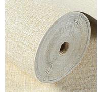 Rouleau de papier peint imperméable, silencieux et d'isolation thermique pour une utilisation efficace de l'énergie et des espaces calmes (beige)