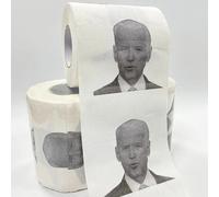 Rouleau De Papier Toilette À Motif Joe Biden,Cadeau Fantaisie,Serviette En Papier Hopaper Funnyhome,150 Feuilles,1 Rouleau.1roll.