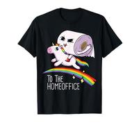 Rouleau de papier toilette licorne pour la maison ou le bureau T-Shirt