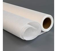 Rouleau de papier traditionnel coréen Hanji Daksoonji Texture fibre de mûrier naturelle Blanc uni pour écran Shoji 91 cm x 20 m 45 g/m²