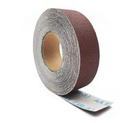 Rouleau de papier verre 2/6/8M, abrasif continu, prêt à couper, tissu émeri for ponceuse tambour, travail du bois, ponçage des métaux automobiles(180,8m25mm)