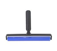 Rouleau de particules en silicone bleu à haute adhérence | Collecteur de défense statique pour cheveux/squames/fibres | Outil manuel de gestion des particules avec poignée en plastique | Rouleaux de