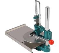 Rouleau de pâte à pizza électrique en acier inoxydable pour une utilisation et un nettoyage faciles, idéal pour la maison et les pizzerias