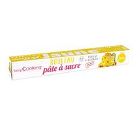 Rouleau de Pâte à Sucre Jaune Prêt à l'Emploi 430 g