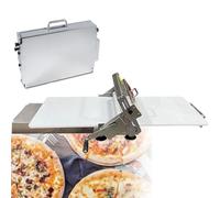 Rouleau de pâte manuel avec épaisseur réglable pour la pâtisserie et la fabrication de pizzas