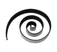 Rouleau de patins en feutre pour meubles avec adhérence forte pour UFor se sur DeFor skFor s ChairFor S et CabinetFor s pour protéger contre les dommages du sol (noir, 3 mm x 30 mm x 100 cm)