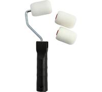 Rouleau de Peinture - 20 - Mousse - Manche + 3 Rouleaux - 5 cm