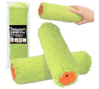 Rouleau de Peinture 25 cm Rechange Rouleau Polyacrylique Longs Poils Peindre Vernis Meubles Murs Rénovation Accessoires Robuste Robuste Intérieur et Extérieur