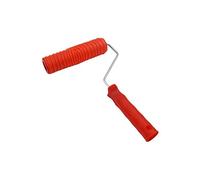 Rouleau de peinture à grain de bois 3D motif brique - Tampon décoratif pour béton - 17,8 cm