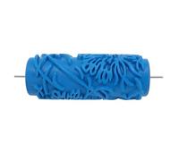 Rouleau de peinture à motifs, brosse en caoutchouc texturé de 5 pouces pour décoration murale, gaufrage classique, projets de bricolage à domicile, durable, lavable et réutilisable
