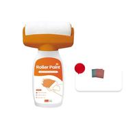 Rouleau de peinture - Brosse de réparation murale en latex sans odeur avec pâte murale de 500 g | Rouleau de réparation à séchage rapide | Ensemble de pinceaux de rénovation de peinture pour intérieur
