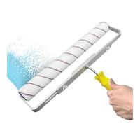 Rouleau de peinture de 18 pouces - Kit de rouleau de peinture résistant, grand rouleau de peinture, | Outil de peinture de finition, rouleau en aluminium en aluminium