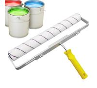Rouleau de peinture de 45,7 cm - Kit de rouleau de peinture de 45,7 cm - Kit de rouleau de peinture solide, rouleau de peinture pour plafond sans , rouleau de sol, grand rouleau de peinture