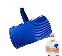 Rouleau de peinture de grain de bois, outil de grain de bois, rouleaux de peinture à rouleaux avec structure en bois, Rouleau à motif texturé pratique outil de granulation d