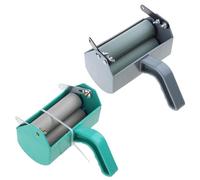 Rouleau de peinture décoratif de 12,7 cm avec pinceau de décoration de couleur unique