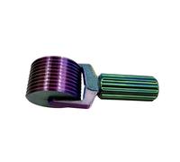 Rouleau de peinture diamant arc-en-ciel - Poignée ergonomique facile à prendre en main avec 10 faîtes, rouleau de presse anti-adhésif pour art diamant, broderie strass et loisirs créatifs (vert)