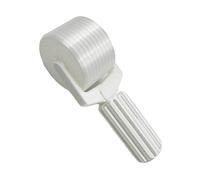 Rouleau de peinture diamant imprimé en 3D, outil essentiel pour la broderie de strass, rouleau d'art diamant pour une pression lisse, accessoires de peinture diamant (blanc)