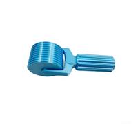 Rouleau de peinture diamant, outil de pressage en plastique réglable, accessoire de roulement lisse, accessoire pour loisirs créatifs et projets artistiques (bleu)