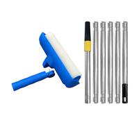 Rouleau de peinture durable avec technologie de protection anti-éclaboussures à tête interchangeable pour murs, plafonds, meubles, brosse réutilisable pour projet