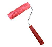 Rouleau de peinture en caoutchouc texturé 178 mm Outil décoratif pour maison Style B