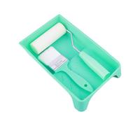 Rouleau de peinture en mousse, rouleau de peinture avec plateau, rouleaux de peinture en microfibre, ensemble de pinceaux multifonctionnels, outils de rénovation pour projets de maison, portes