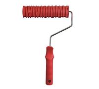 Rouleau de peinture en relief de 17,8 cm - Rouleau en caoutchouc à motif pratique - Outils de décoration pour peinture de texture - Rouleau de peinture en relief - Rouleau de peinture en relief avec